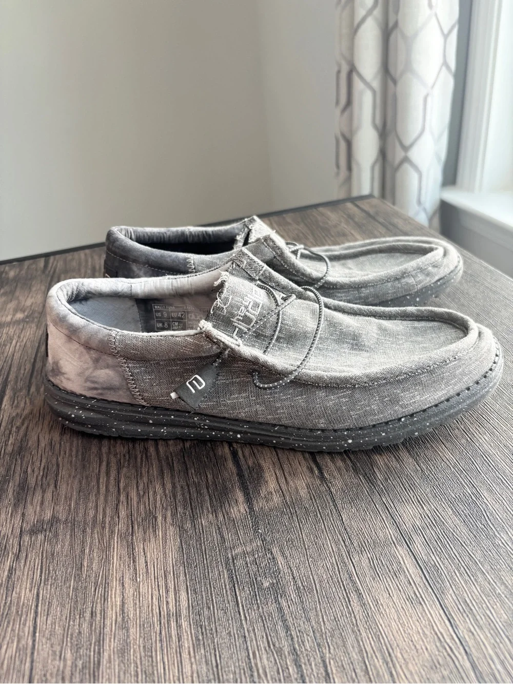 Hey Dude Wally Funk Raven Tie Dye Men’s Shoes